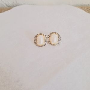 Vintage Monet post earrings